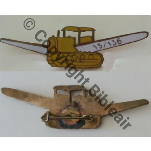 NH  FRANCE CIE TERRAIN 13.136  SM Bol prison non origine  Dos lisse irreg Src.Y.GENTY Collect JM 